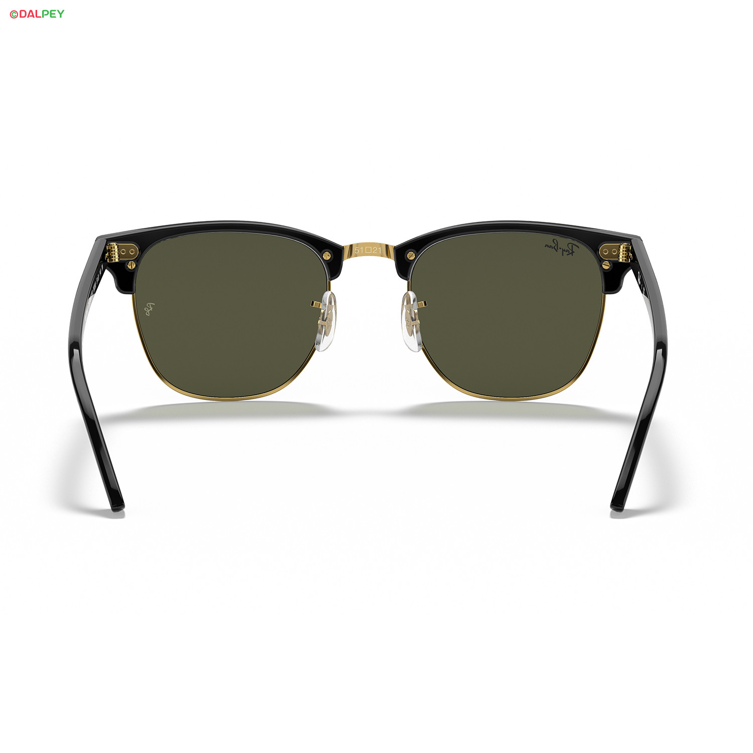 Ray-Ban 0RB3016F CLUBMASTER CLASSIC Gloss Black SUN